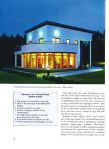 closed panel timber frame page