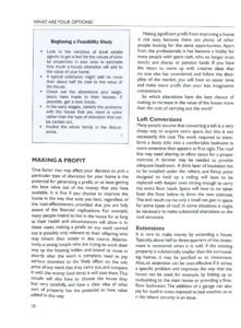 What are your options? page